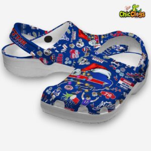 Buffalo Bills NFL Sport Classic Crocs For Men, Women, Kids - Image 1
