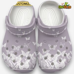 Butterfly Animal Classic Crocs For Men, Women, Kids - Image 2