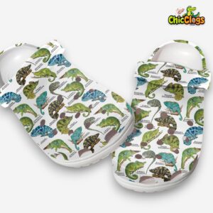 Chameleons Of The World Classic Crocs For Men, Women, Kids - Image 1