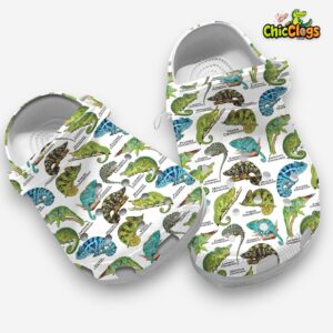 Chameleons Of The World Classic Crocs For Men, Women, Kids - Image 5