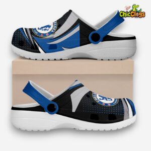 Chelsea FC Printed Pattern Crocs Clogs - Stylish Footwear for Fans - Image 1