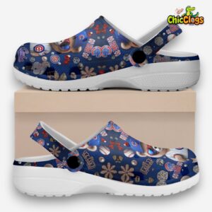 Chicago Cubs MLB Sport Classic Crocs For Men, Women, Kids - Image 1