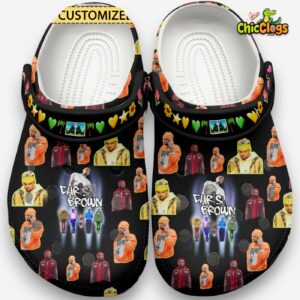 Chris Brown Music Classic Crocs For Men, Women, Kids - Image 2