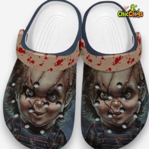 Chucky Horror Movie Classic Crocs For Men, Women, Kids - Image 2