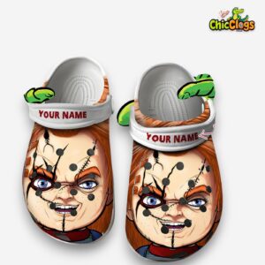 Chucky Horror Movie Classic Crocs For Men, Women, Kids - Image 3