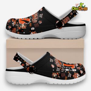 Cincinnati Bengals NFL Sport Classic Crocs For Men, Women, Kids - Image 2
