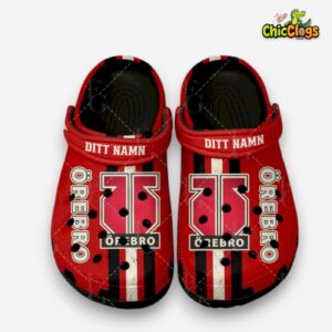 Classic Orebro HK Sport Crocs - Stylish Printed Design Shoes for Comfort & Style - Image 3