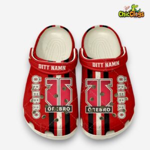 Classic Orebro HK Sport Crocs - Stylish Printed Design Shoes for Comfort & Style - Image 4