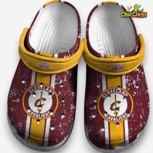 Cleveland Cavaliers Crocs - Comfortable Clogs for Basketball Fans - Unisex Footwear - Image 1