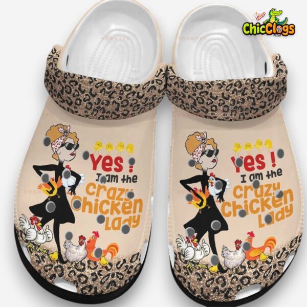 crazy-chicken-lady-6-gift-for-loer-rubber-clog-shoes-comfy-footwear-1_mlp2fp