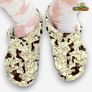 Cute Cats Classic Crocs For Men, Women, Kids - Image 6