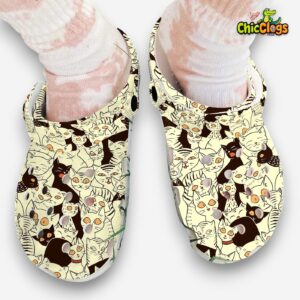 Cute Cats Classic Crocs For Men, Women, Kids - Image 7