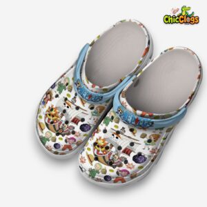 One Piece Anime Characters Cute Crocs For Kids And Adults - Image 1
