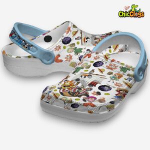 One Piece Anime Characters Cute Crocs For Kids And Adults - Image 2