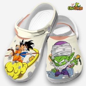 Cute Son Goku And Dende Dragon Ball Z Anime Clogs - Image 1