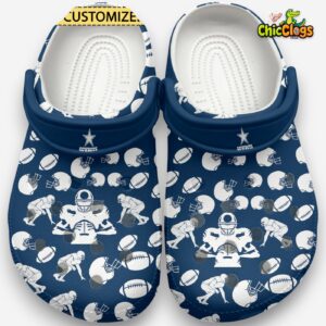 Dallas Cowboys NFL Sport Classic Crocs For Men, Women, Kids - Image 2