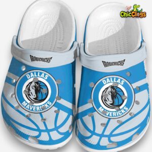 Dallas Mavericks Clogs - Comfortable Unisex Crocs with Team Design - Image 1