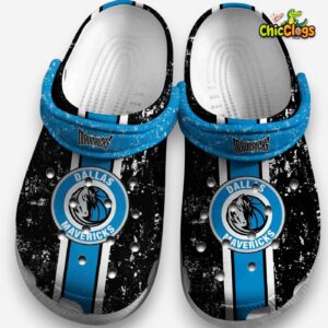 Dallas Mavericks Crocband Clogs - Comfortable Unisex Basketball Shoes - Image 1