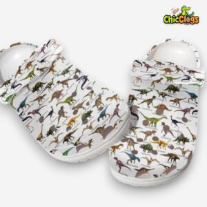 Dinosaurs Of The World Classic Crocs For Men, Women, Kids - Image 5