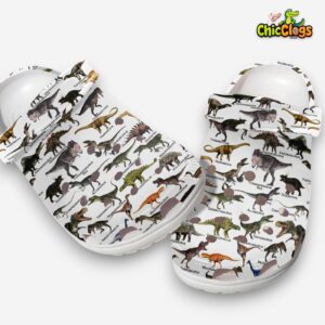 Dinosaurs Of The World Classic Crocs For Men, Women, Kids - Image 7