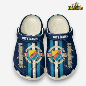 Djurgårdens IF SHL Classic Crocs - Stylish Sports Shoes with Team Design - Image 4
