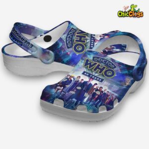 Doctor Who TV Series Classic Crocs For Men, Women, Kids - Image 1