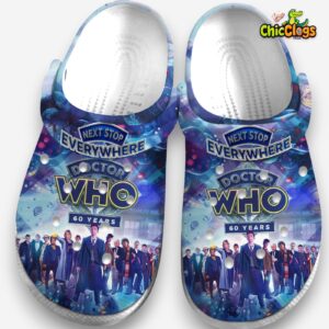 Doctor Who TV Series Classic Crocs For Men, Women, Kids - Image 3
