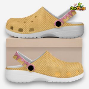 Donut Food Classic Crocs For Men, Women, Kids - Image 1