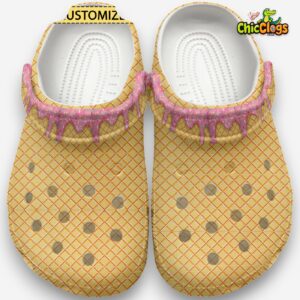 Donut Food Classic Crocs For Men, Women, Kids - Image 2