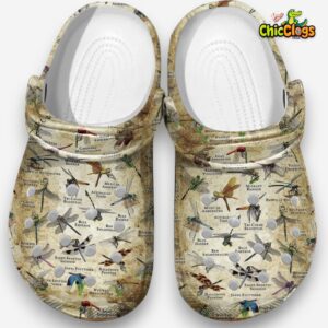 Dragonflies Of The World Classic Crocs For Men, Women, Kids - Image 2