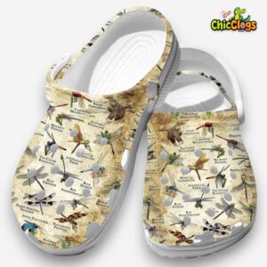 Dragonflies Of The World Classic Crocs For Men, Women, Kids - Image 4