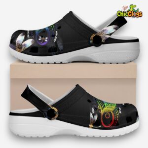 Dragonfly Artwork Classic Crocs For Men, Women, Kids - Image 1