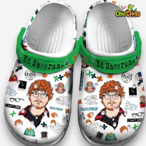 Ed Sheeran Singer Music Crocs Crocband Clogs Shoes For Men Women and Kids - Image 2