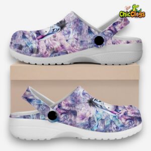 Eeyore Cartoon Classic Crocs For Men, Women, Kids - Image 2