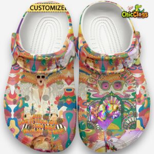 Elton John Music Classic Crocs For Men, Women, Kids - Image 2
