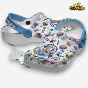 Erling Haaland Printed Pattern Crocs - Soccer Player Design Clogs for Fans - Image 2