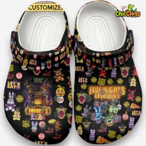 Five Nights At Freddy's Game Classic Crocs For Men, Women, Kids - Image 2