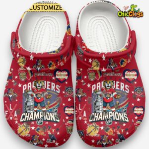 Florida Panthers NHL Sport Classic Crocs For Men, Women, Kids - Image 2