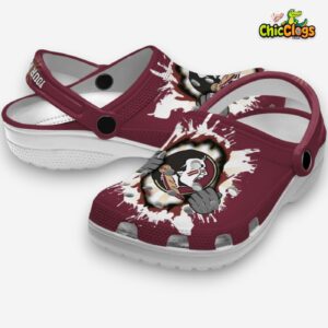 Florida State Seminoles NCAA Sport Classic Crocs For Men, Women, Kids - Image 2