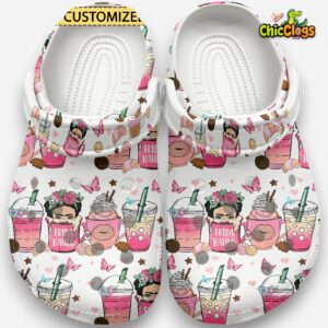 Frida Kahlo Artist Classic Crocs For Men, Women, Kids - Image 1