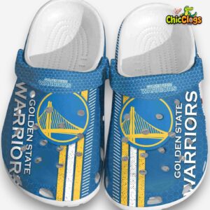 Golden State Warriors Clogs - Comfortable Unisex Crocs with Sports Design - Image 1