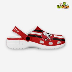 HC Vita Hästen Sport Classic Crocs - Stylish Printed Design Shoes for Comfort - Image 1