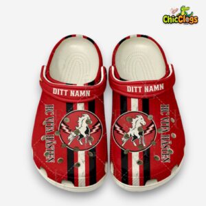 HC Vita Hästen Sport Classic Crocs - Stylish Printed Design Shoes for Comfort - Image 4