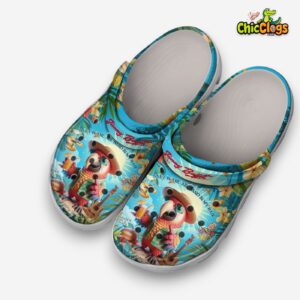 Jimmy Buffett Music Classic Crocs For Men, Women, Kids - Image 3