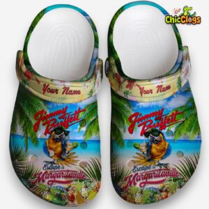 Jimmy Buffett Music Classic Crocs For Men, Women, Kids - Image 4