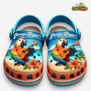 Jimmy Buffett Music Classic Crocs For Men, Women, Kids - Image 5