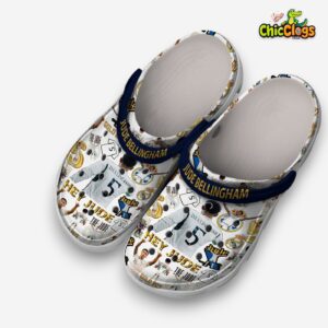 Jude Bellingham Patterned Printed Crocs Clogs - Stylish & Unique Design - Image 1