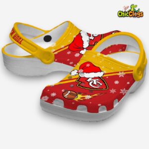 Kansas City Chiefs NFL Sport Classic Crocs For Men, Women, Kids - Image 2