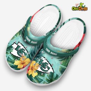 Kansas City Chiefs NFL Sport Classic Crocs For Men, Women, Kids - Image 3