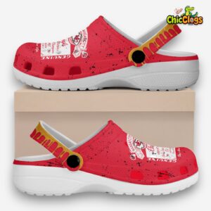 Kansas City Chiefs NFL Sport Classic Crocs For Men, Women, Kids - Image 4